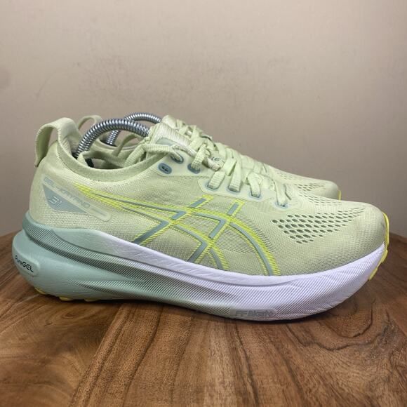 Asics Gel-Kayano 31 Cool Matcha Green Womens Green Size 7 Running Shoes 1012B670 - Picture 1 of 10